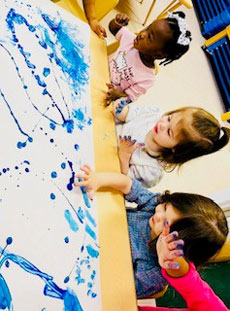 89 Toddlers Paint Creative Sensory