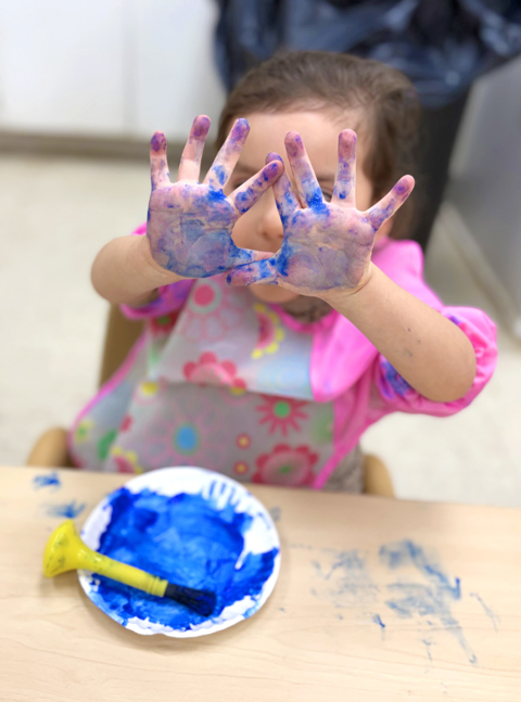 35 Toddlers Painting