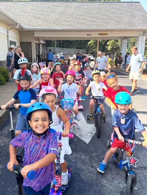 51 Daycare 4Th Of July Bike Parade