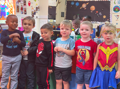 135 Preschool Superhero Day Children