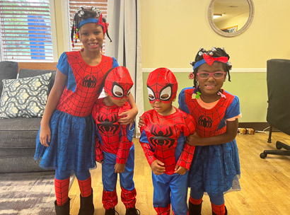 09 Halloween Spiderman Costumes Children