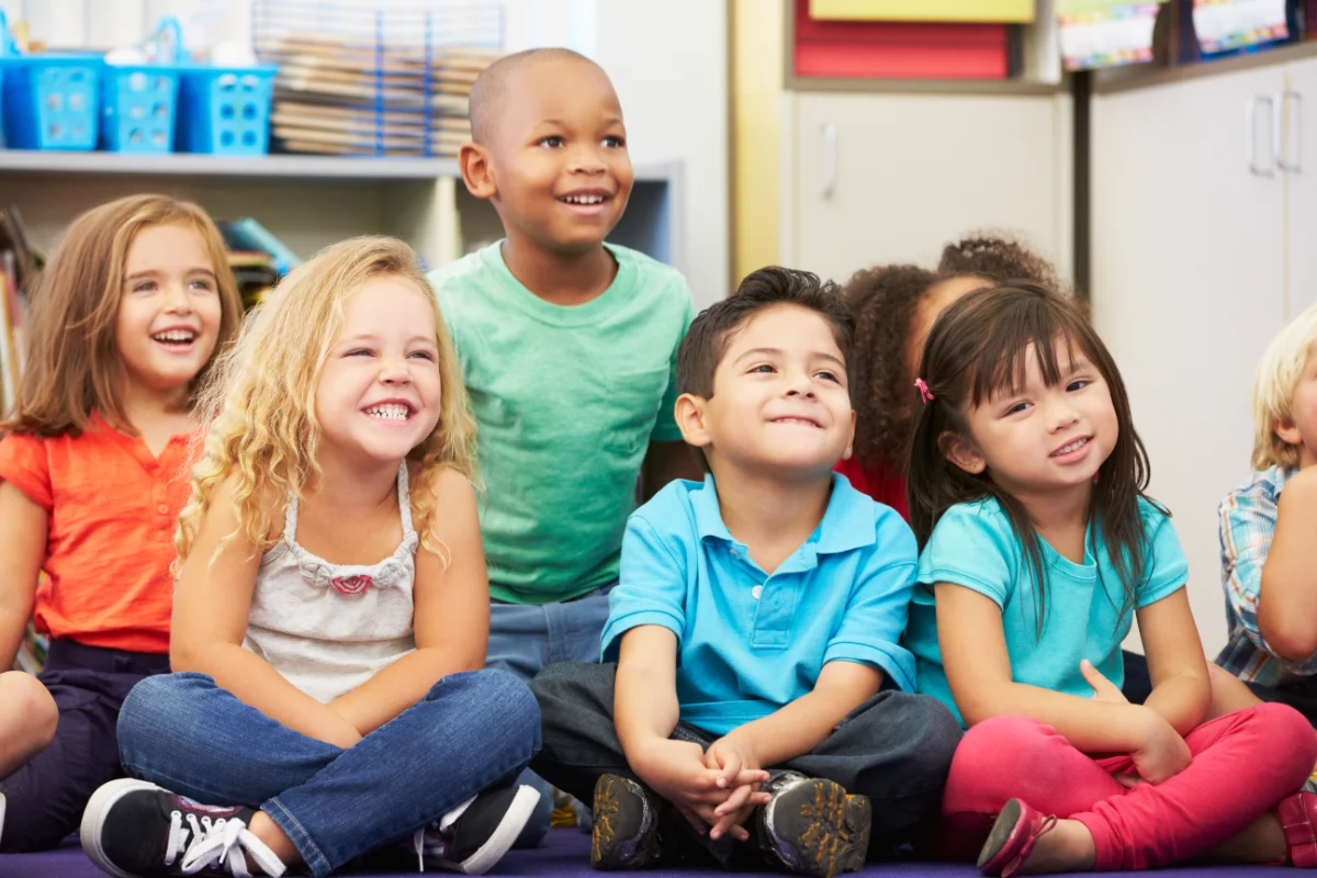 Students in class