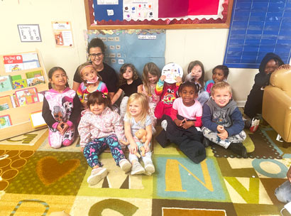 106 Pajama Day Preschool Class