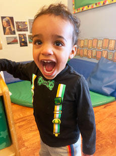 139 St. Patrick's Day Preschooler Cute Suspenders Web