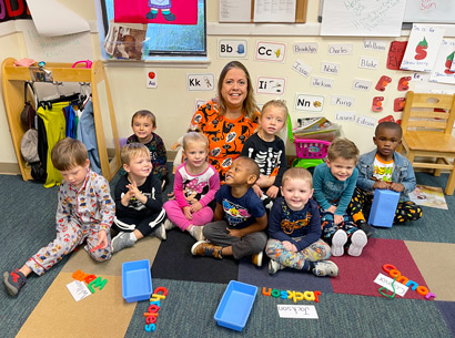135 Pajama Day Fall Festival Fun Preschool Children Teacher Halloween