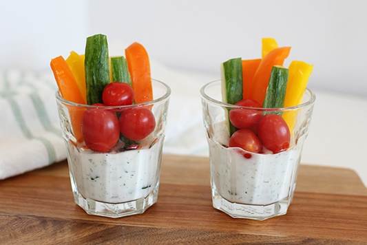 5 Quick & Healthy, Kid-Friendly Summer Snacks Greek Yogurt Veggie Dip