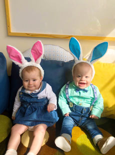 39 Easter Bunny Twins Web
