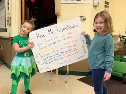 113 Leprechaun Preschool Hunt Web