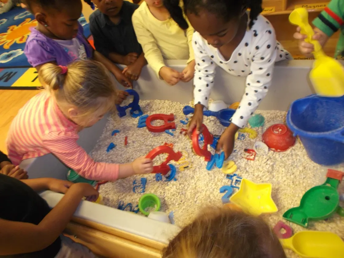 28 Sensory Table