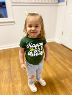 131 St. Patrick's Day Happy Go Lucky Child Web