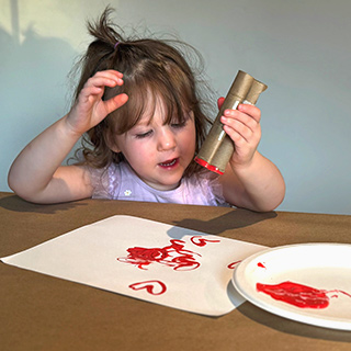 Valentine's Day Heart Craft